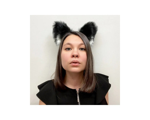 Уши кошки на ободке