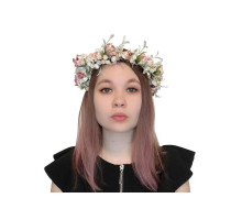 Ободок с цветами для фотосессии