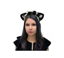 Уши кошки на ободке в стиле Лолита